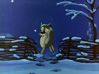Стоп-кадр из мультфильма «Жил-был пёс». Режиссёр Эдуард Назаров